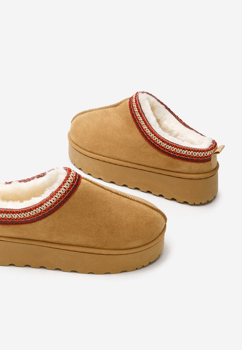 Μπότες τύπου UGG Cassei ταμπά