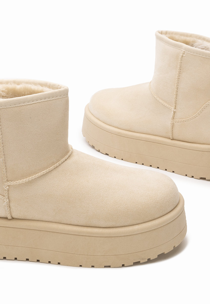 Μπότες τύπου UGG Margorrie μπεζ