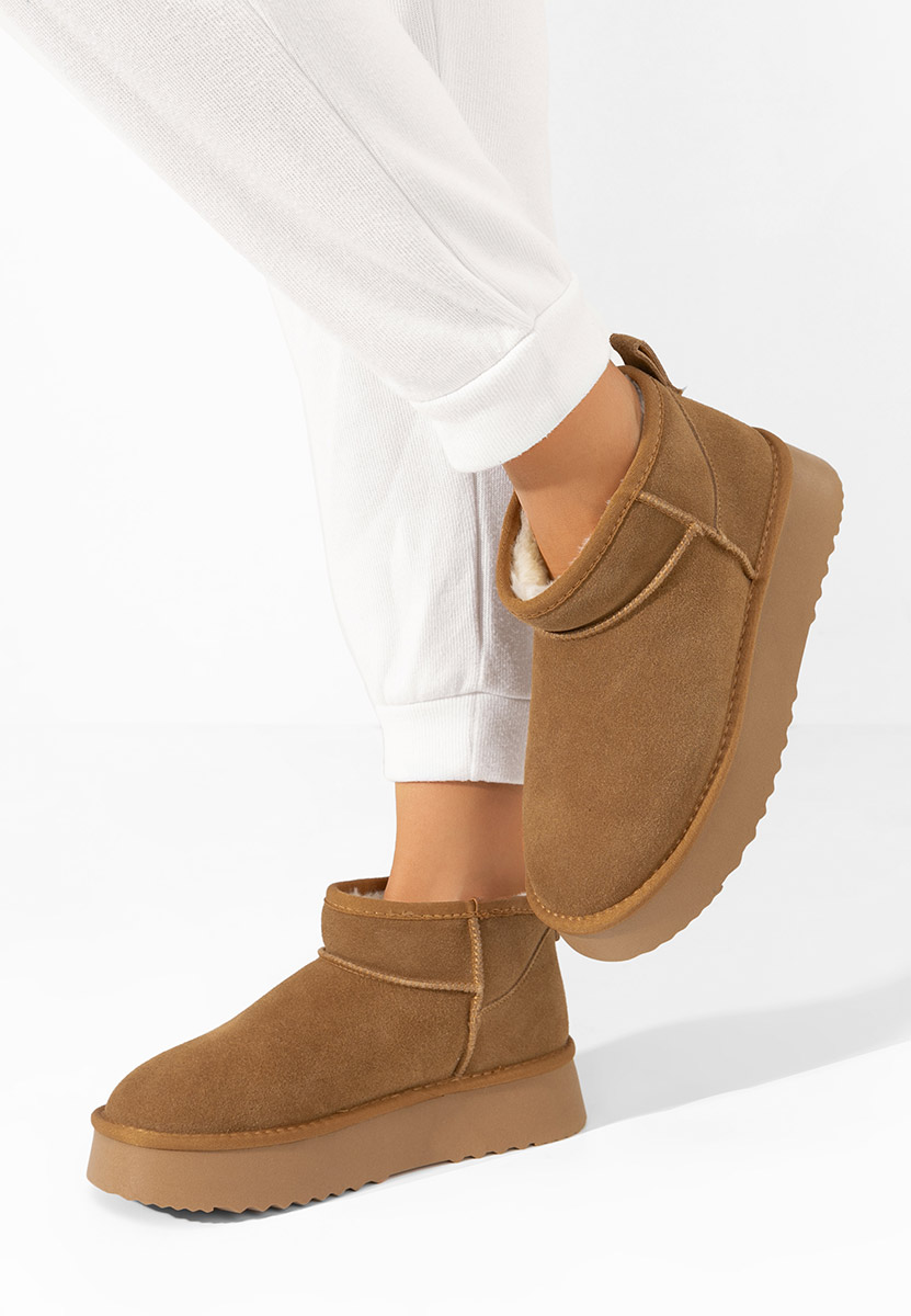 Μπότες τύπου UGG Willa καφε