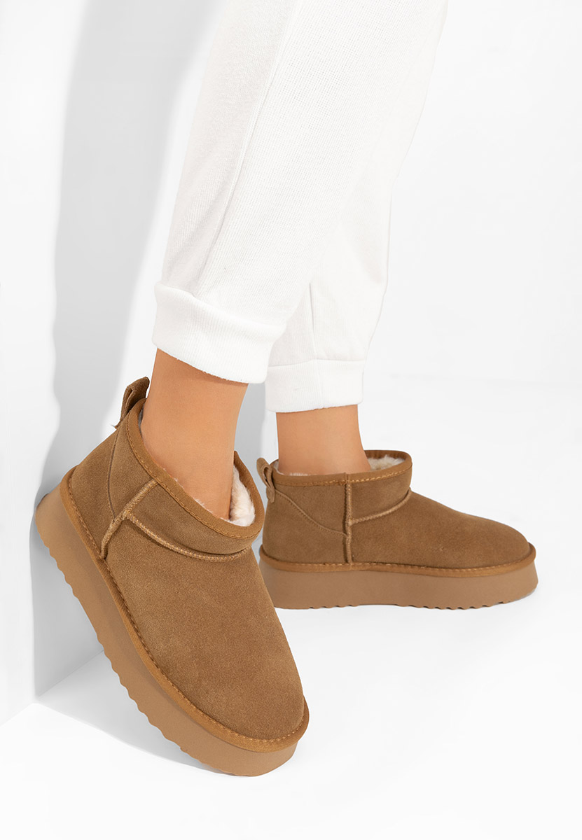 Μπότες τύπου UGG Willa καφε