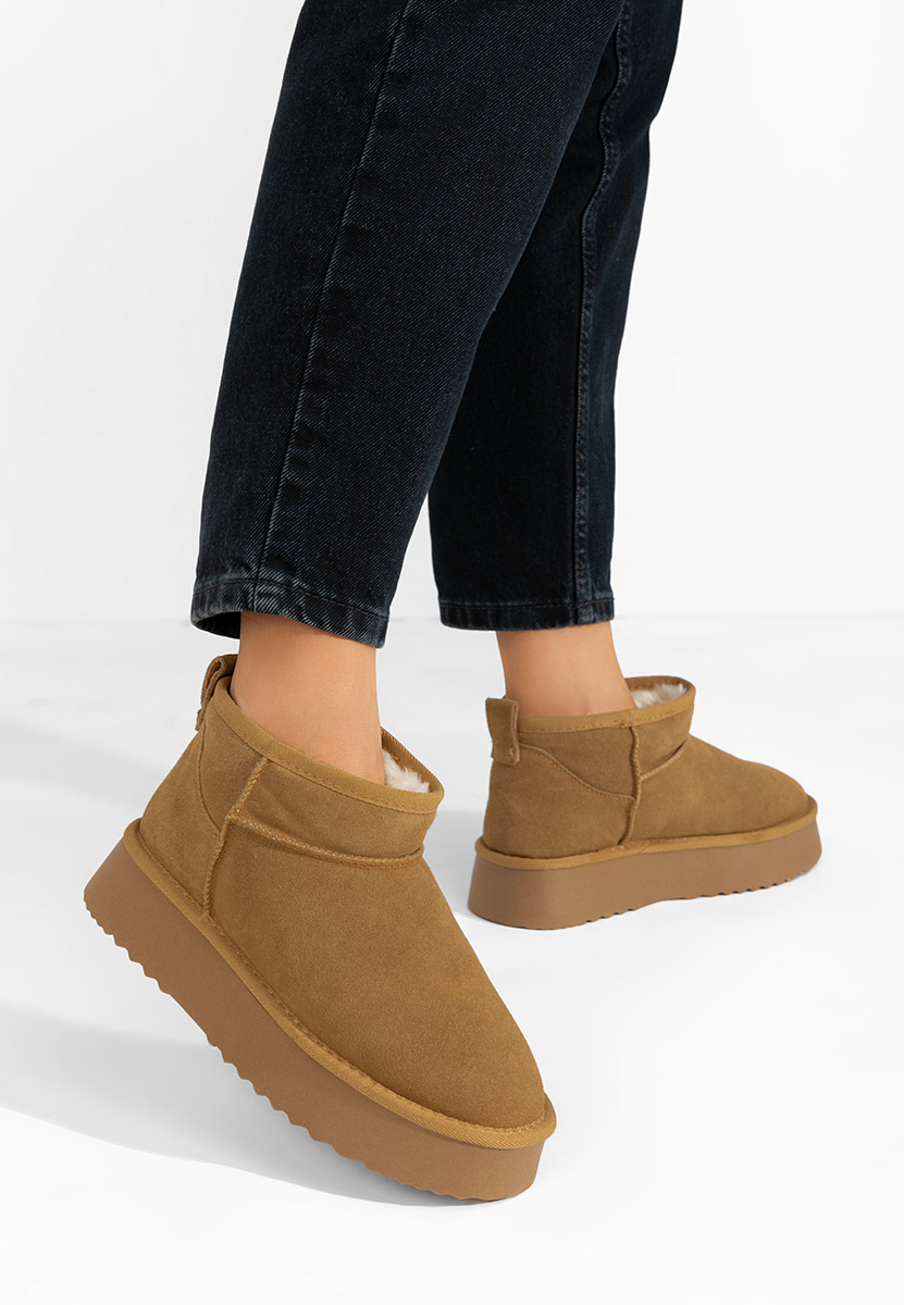 Μπότες τύπου UGG Willa ταμπά