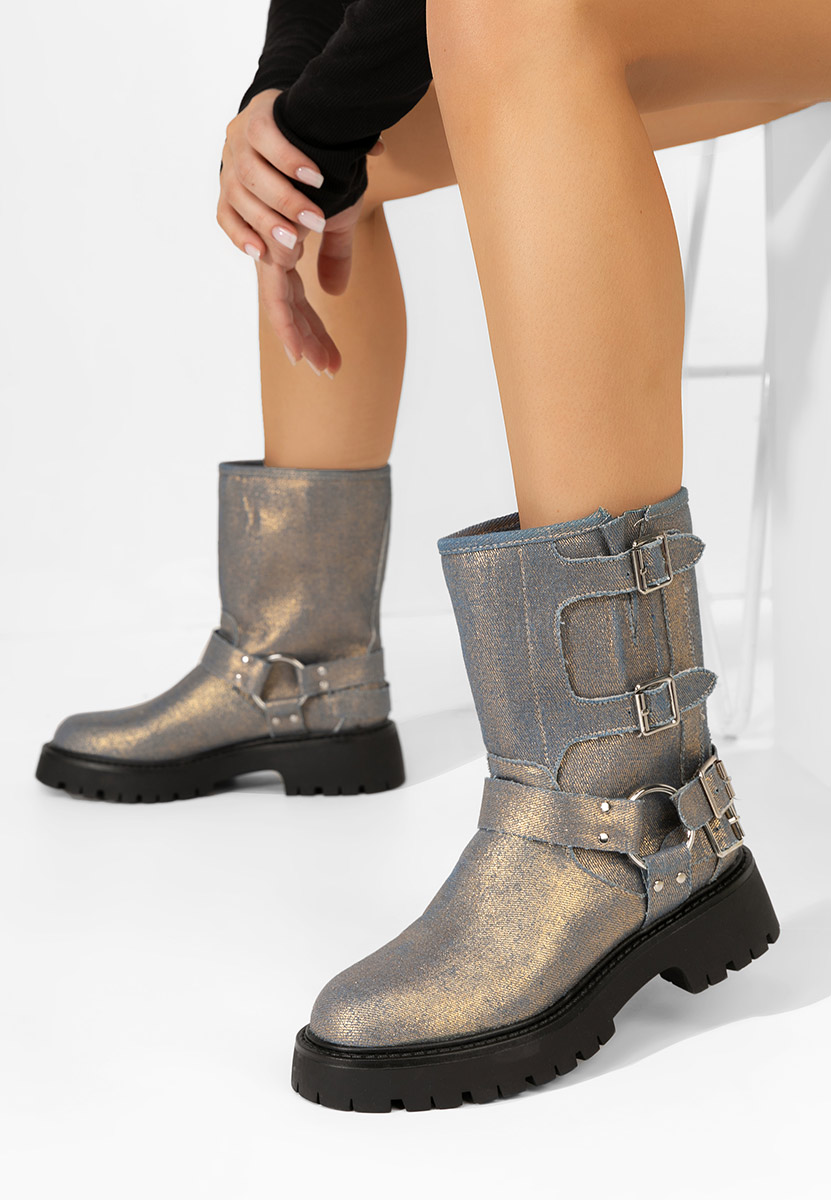 Γυναικείες Μπότες Jesica χρυσα