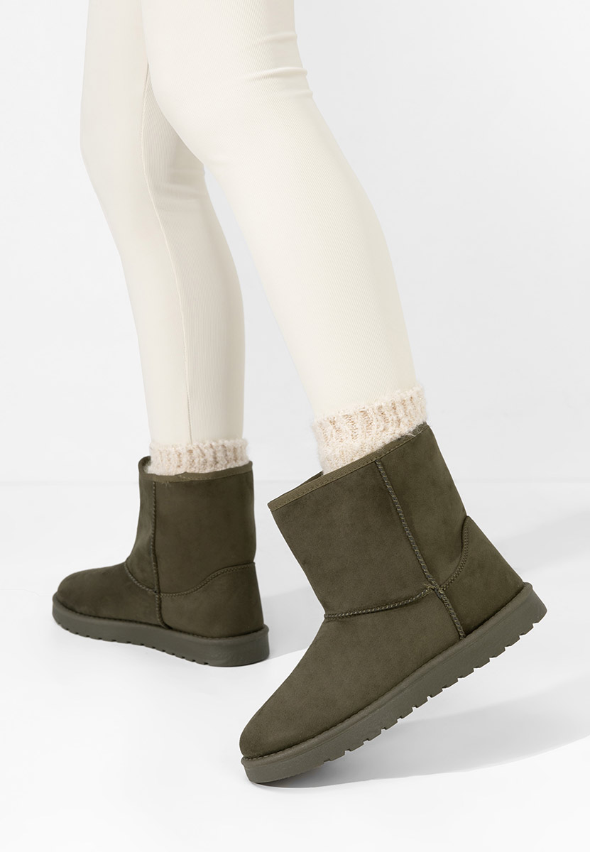 Μπότες Τύπου UGG πρασινο Chica