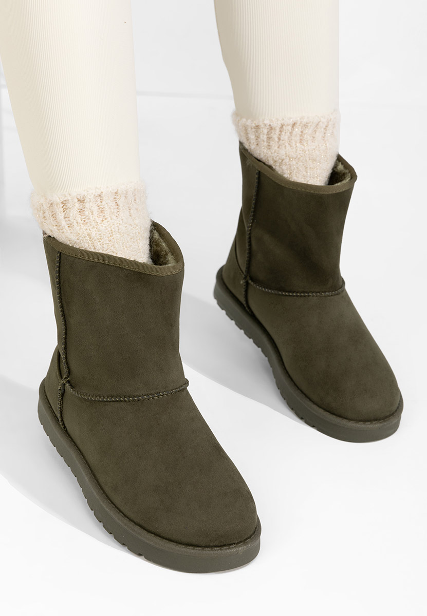 Μπότες Τύπου UGG πρασινο Chica