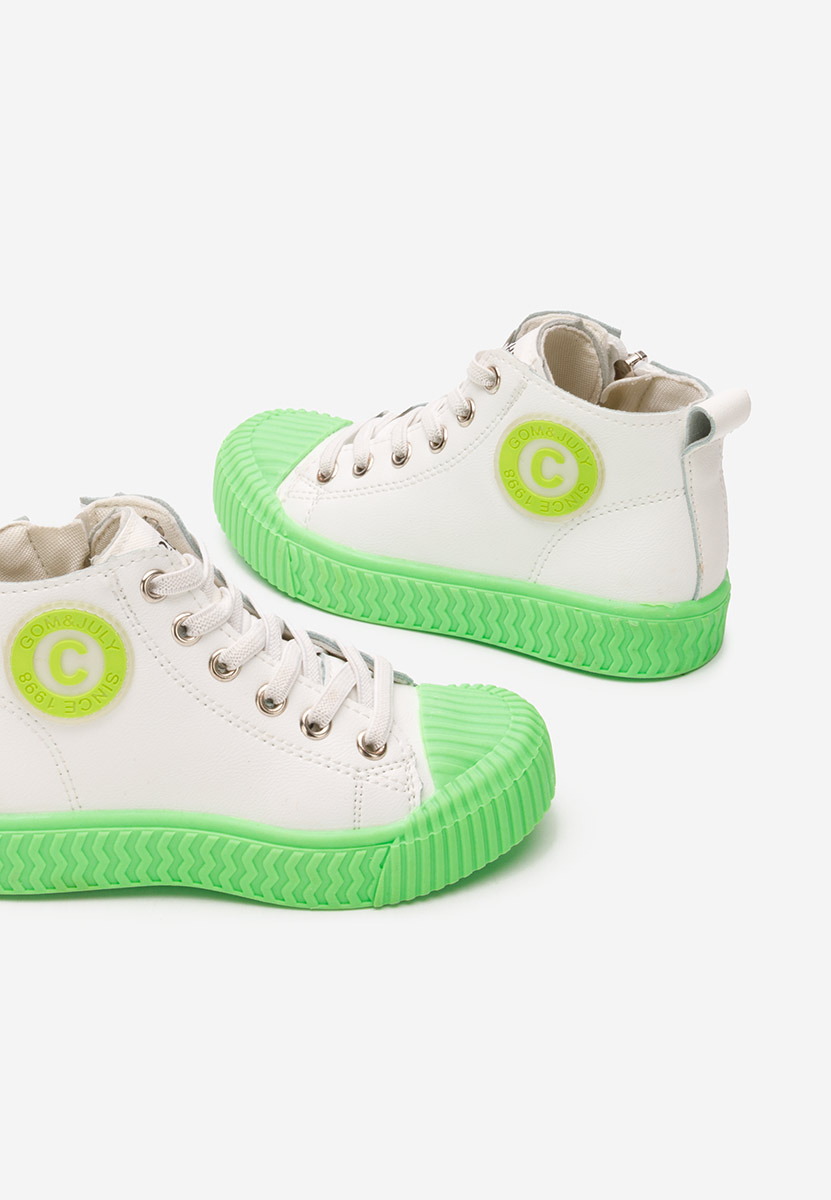 Αγοριών sneakers Flows λευκά
