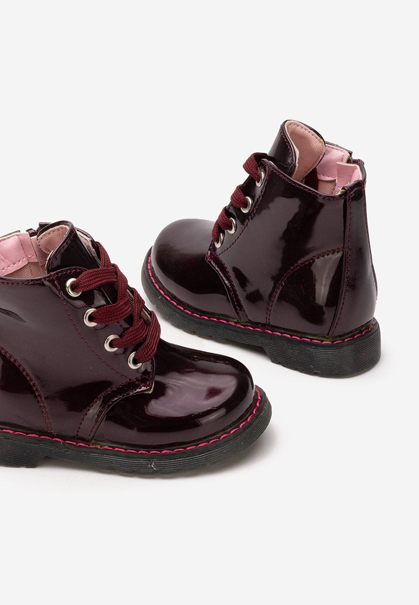 Κοριτσίστικες μποτάκια Vernice μπορντό