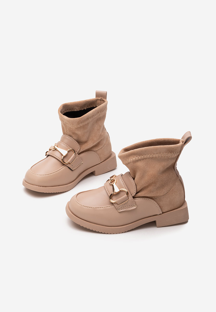 Κοριτσίστικες μποτάκια Radiada μπεζ