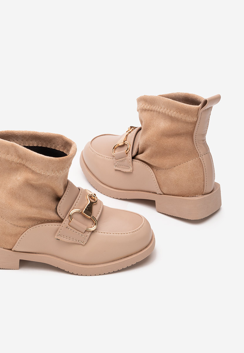 Κοριτσίστικες μποτάκια Radiada μπεζ