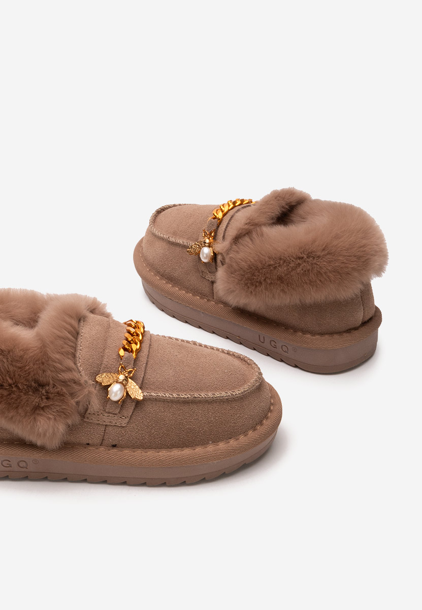 Κοριτσίστικες μποτάκια Annamae μπεζ