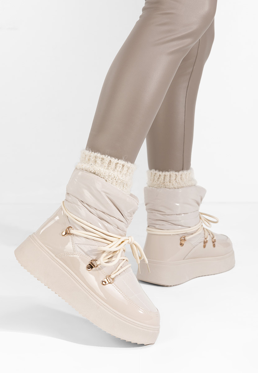 Γυναικείες Μπότες Χιονιού Denyela V2 μπεζ