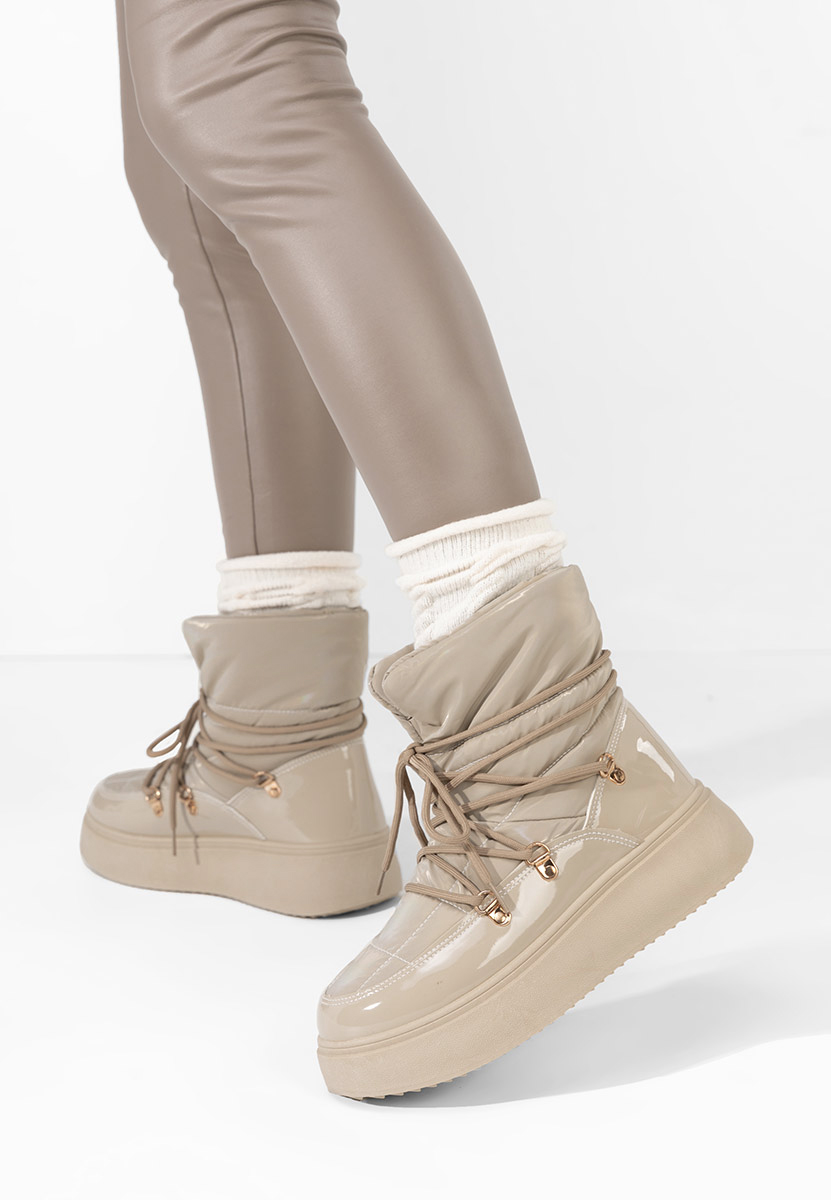 Γυναικείες Μπότες Χιονιού Denyela V3 μπεζ