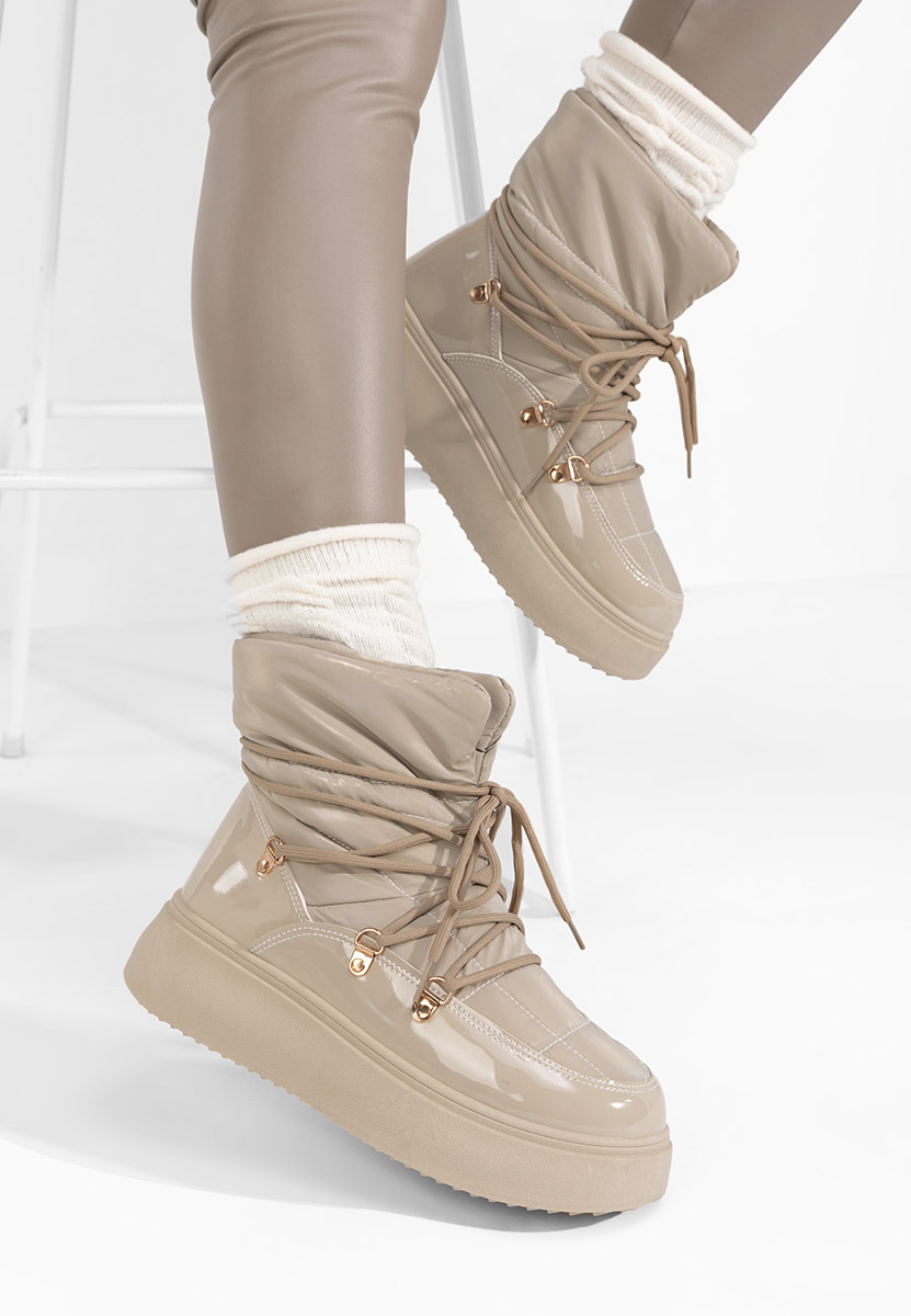 Γυναικείες Μπότες Χιονιού Denyela V3 μπεζ