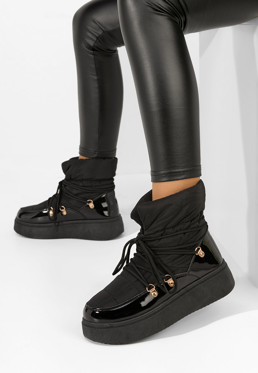 Γυναικείες Μπότες Χιονιού Denyela Μαύρα