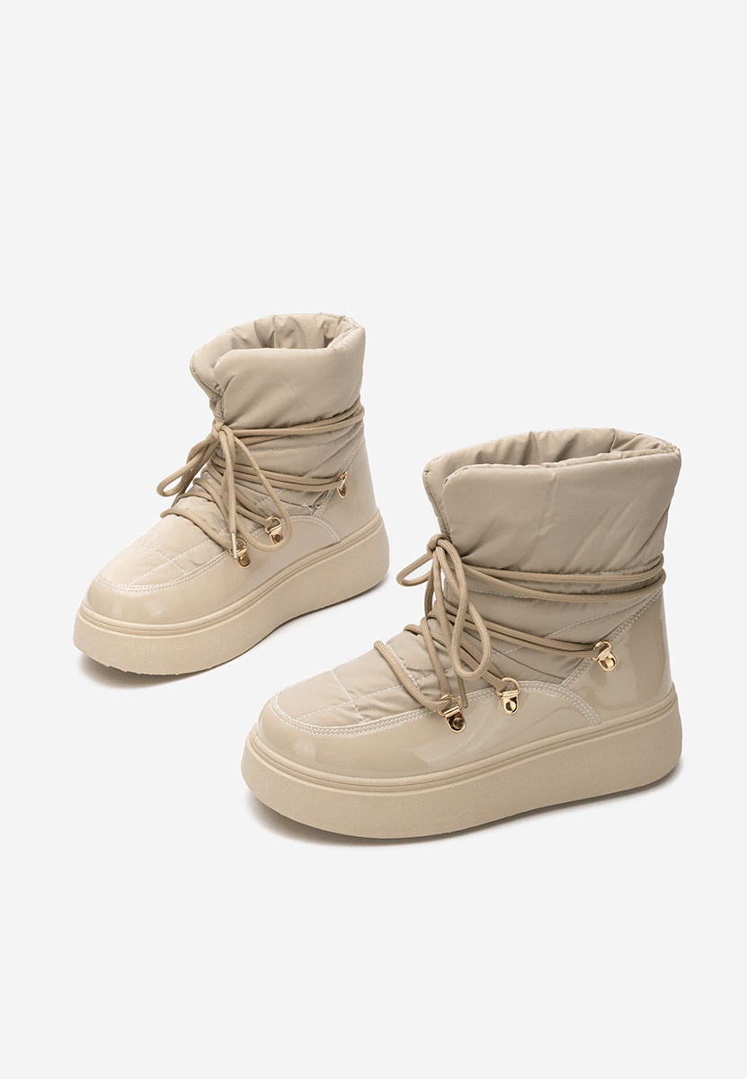 Γυναικείες Μπότες Χιονιού Denyela V3 μπεζ