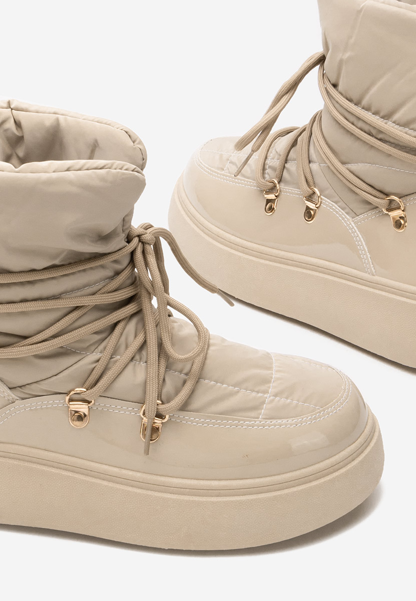 Γυναικείες Μπότες Χιονιού Denyela V3 μπεζ