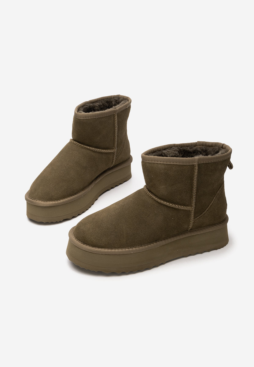 Μπότες τύπου UGG Elvera πρασινο