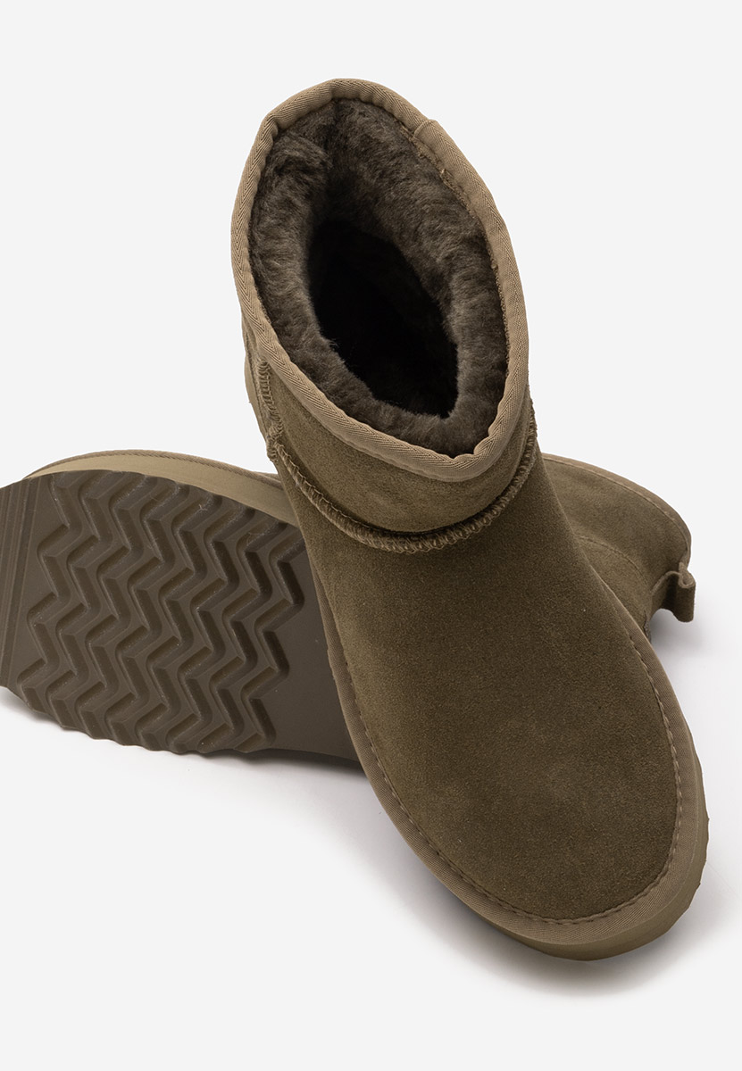 Μπότες τύπου UGG Elvera πρασινο