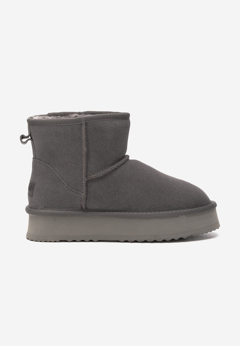 Μπότες τύπου UGG Elvera γκρι