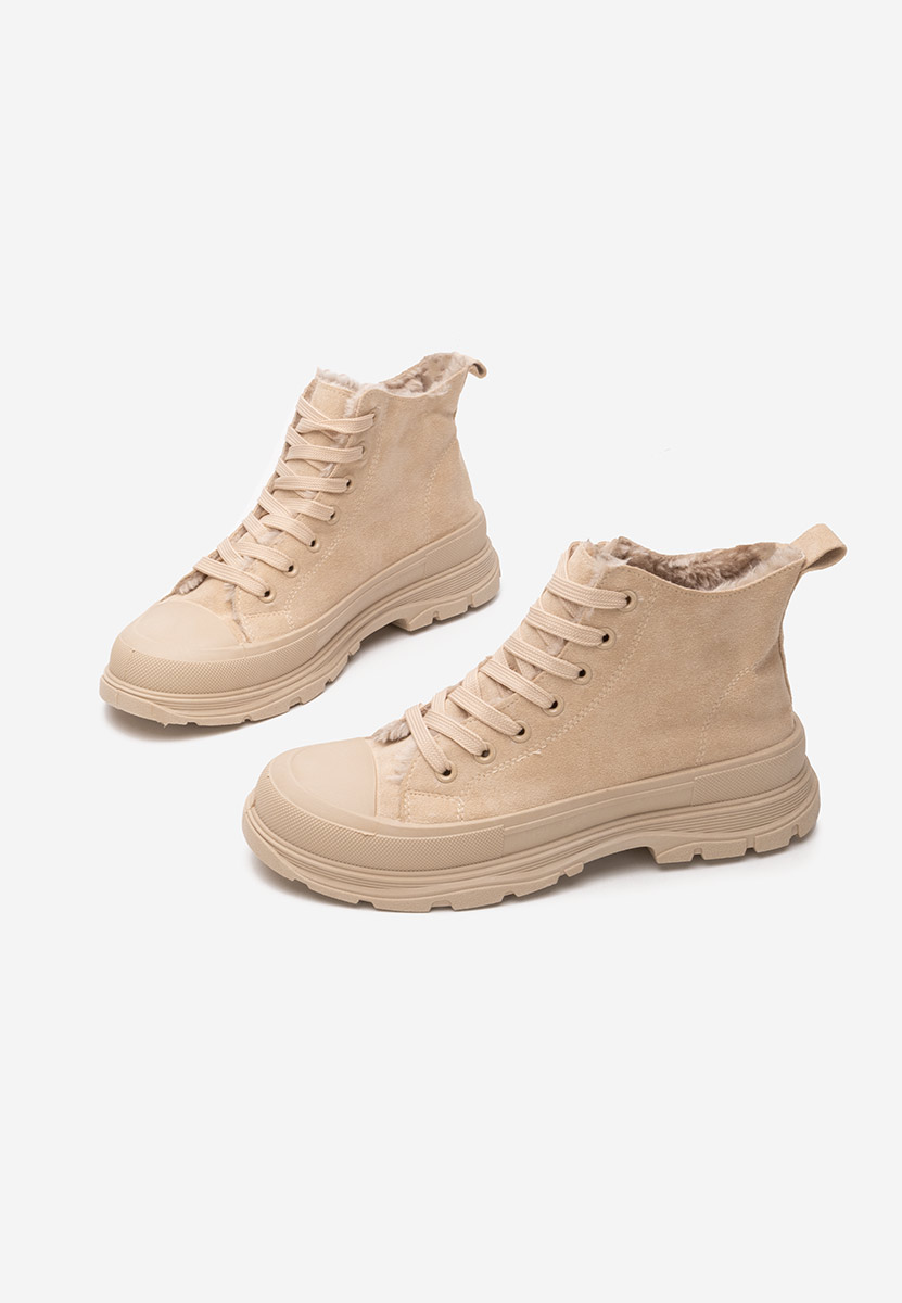 Γυναικεία sneakers αστραγάλο Nicki χακι