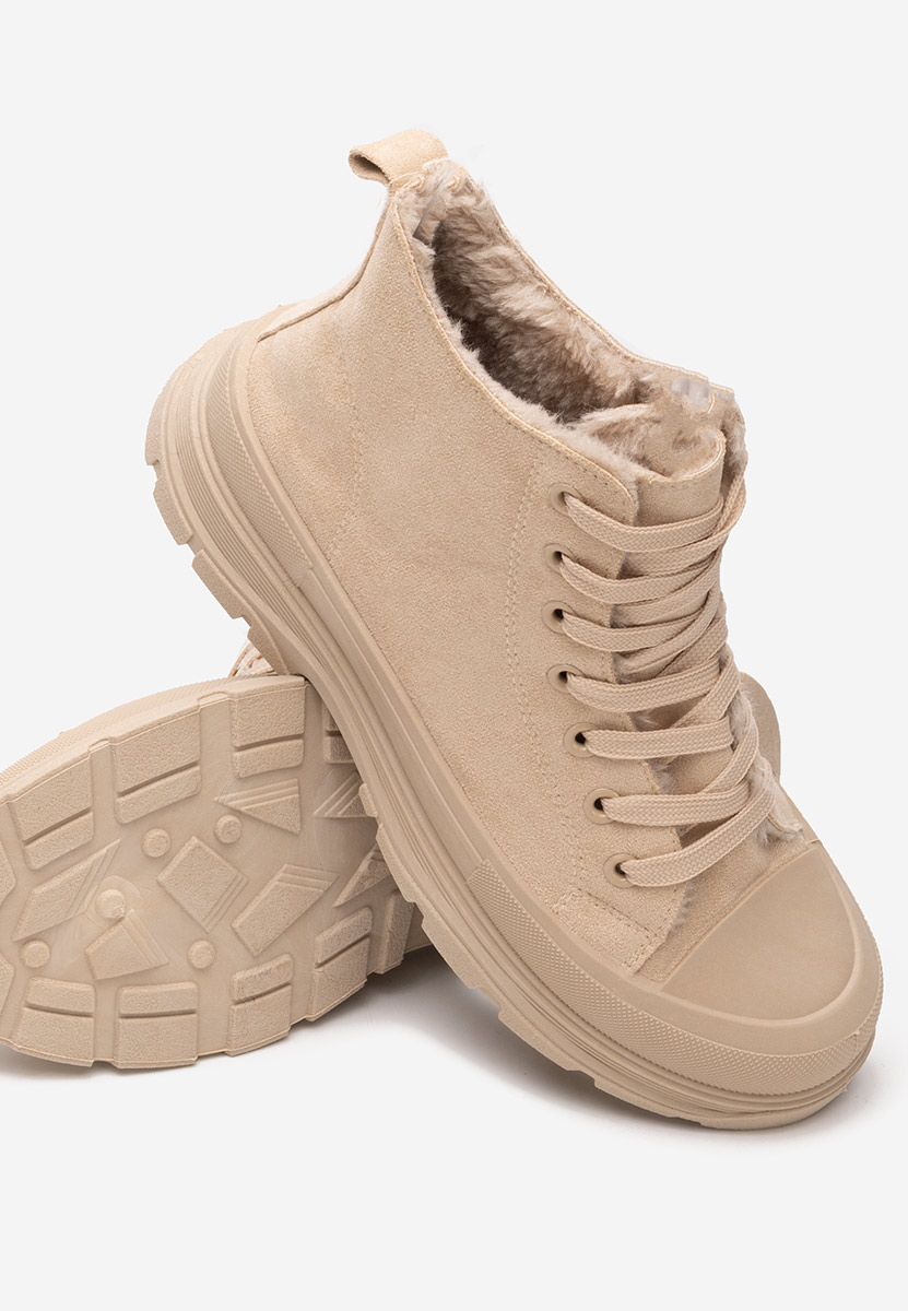 Γυναικεία sneakers αστραγάλο Nicki χακι