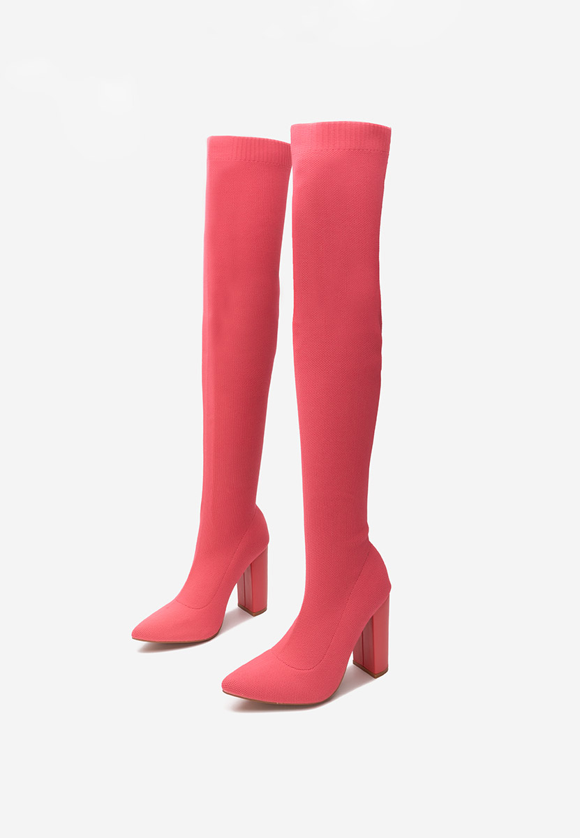 Ψηλές μπότες φούξια Herrera