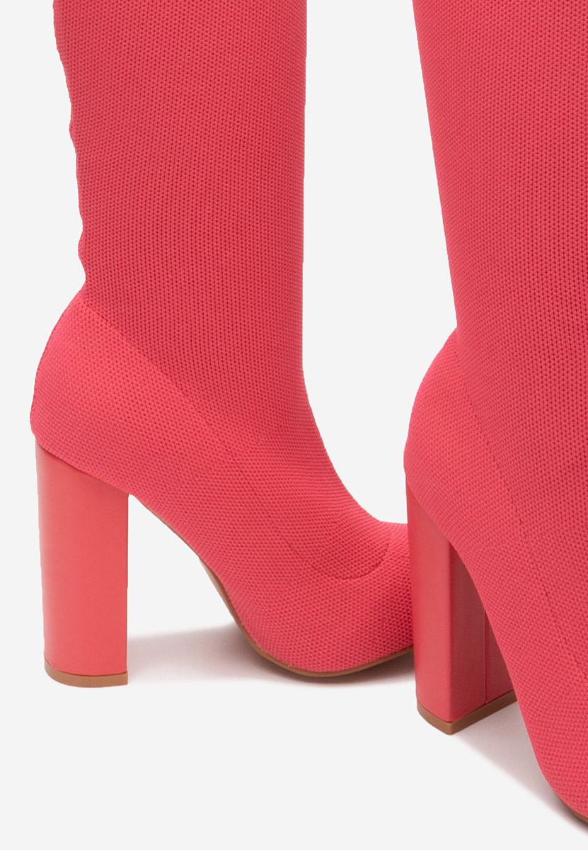 Ψηλές μπότες φούξια Herrera