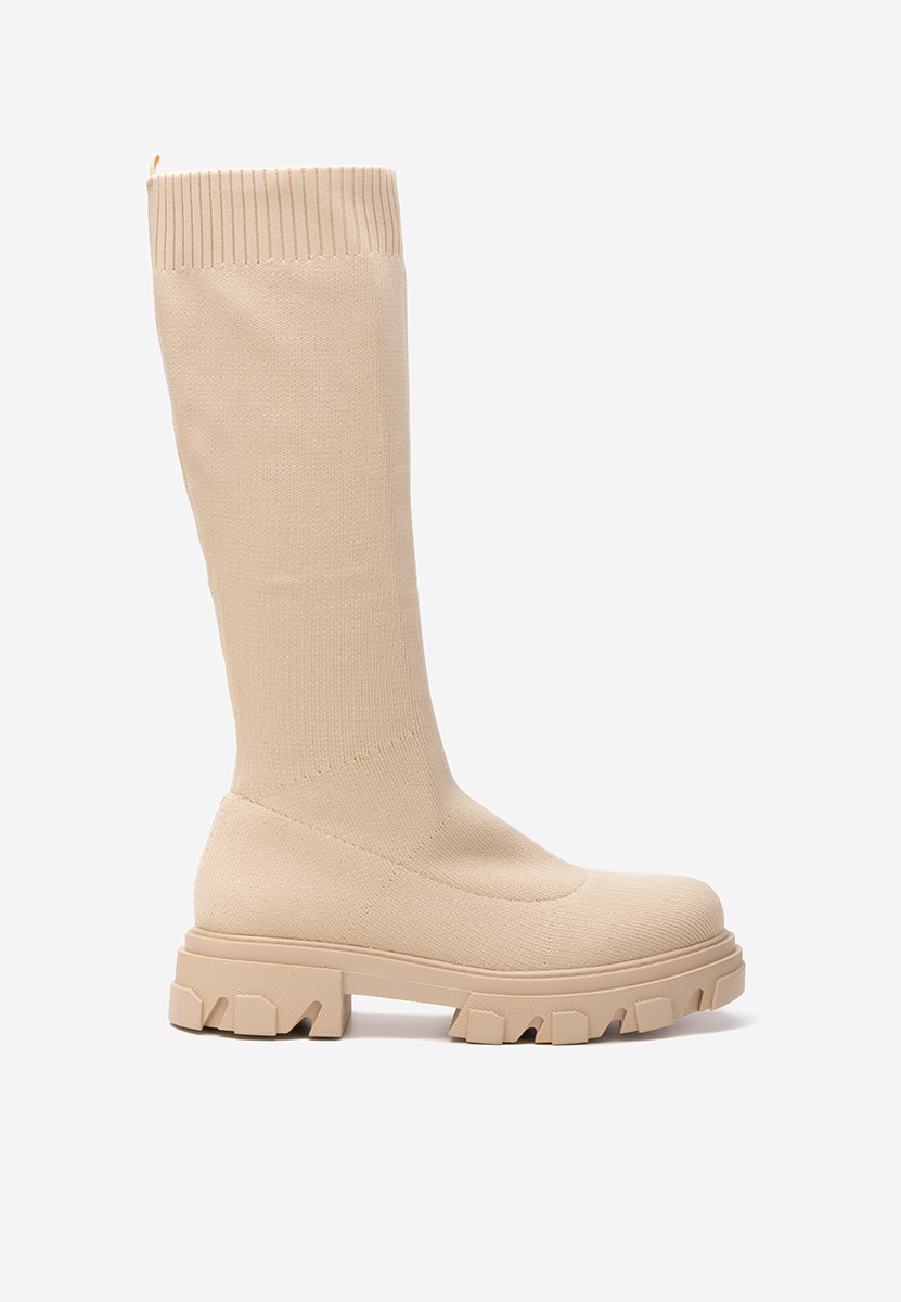 Γυναικείες Μπότες μπεζ Branca V2