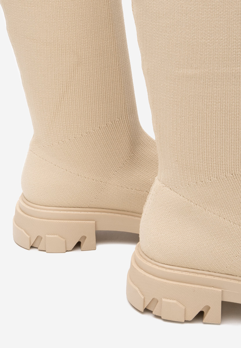 Γυναικείες Μπότες μπεζ Branca V2