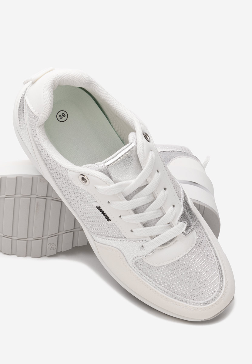 Sneakers με πλατφόρμα Zaneta λευκά