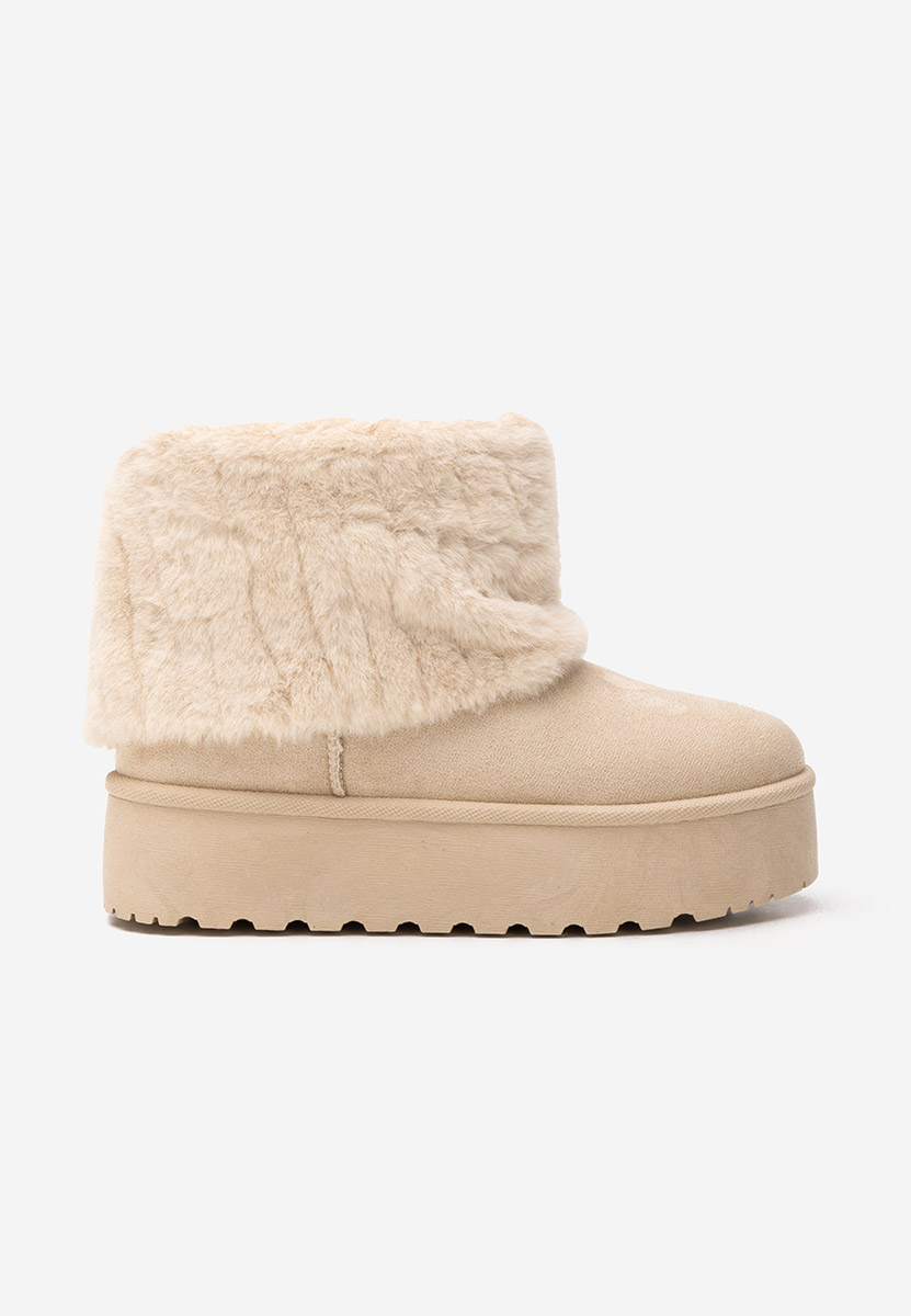 Μπότες τύπου UGG Catharine μπεζ