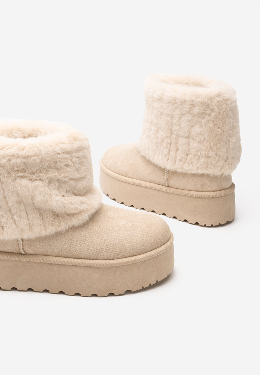 Μπότες τύπου UGG Catharine μπεζ