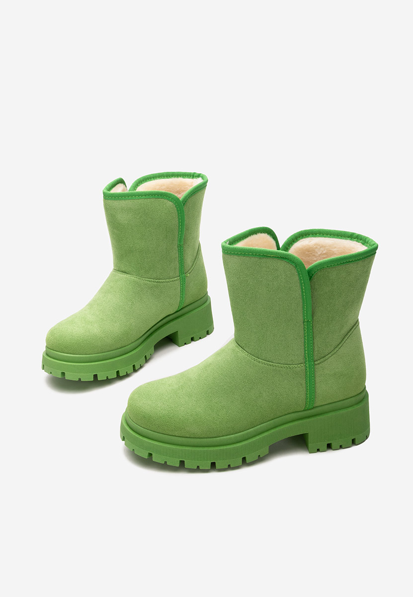 Μπότες τύπου UGG Octavia πρασινο