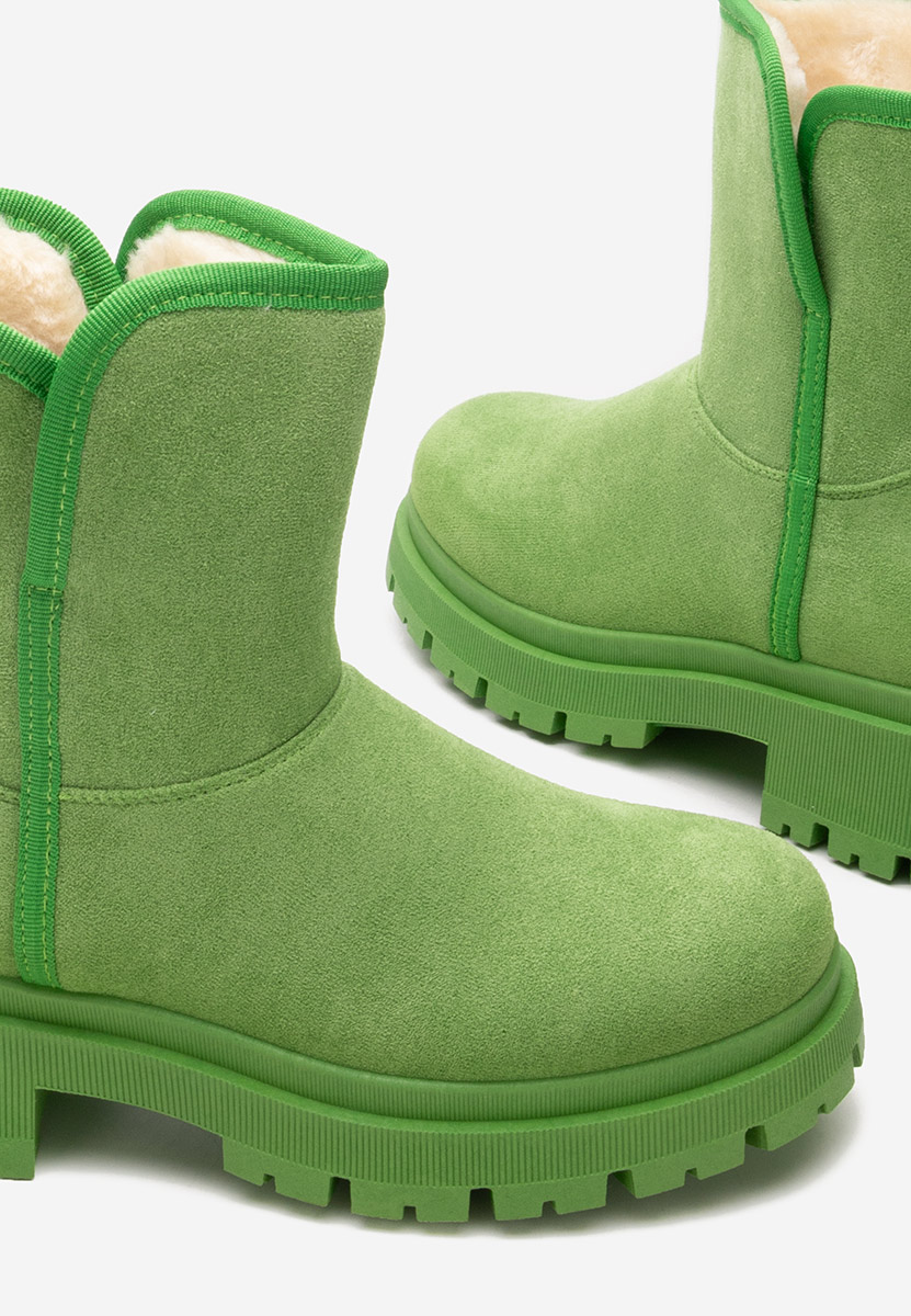 Μπότες τύπου UGG Octavia πρασινο