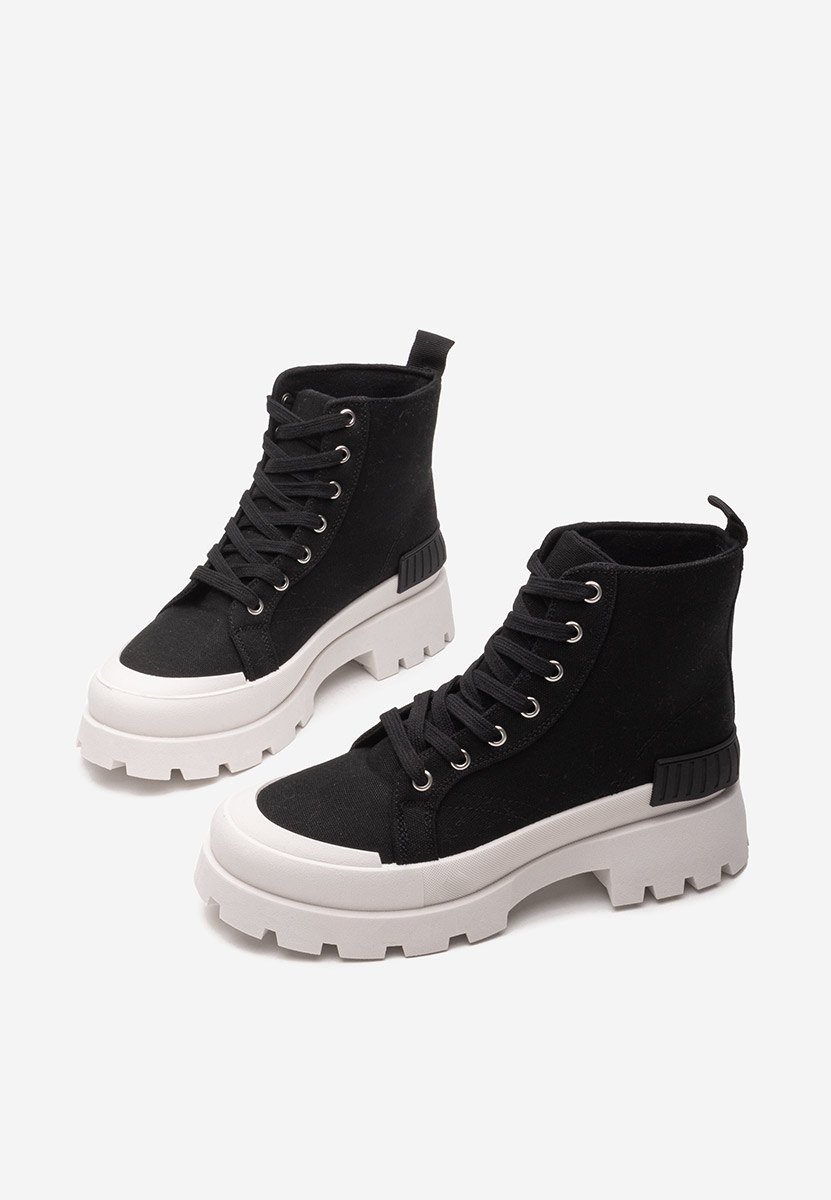 Γυναικεία sneakers αστραγάλο Serrena V2 μαύρα