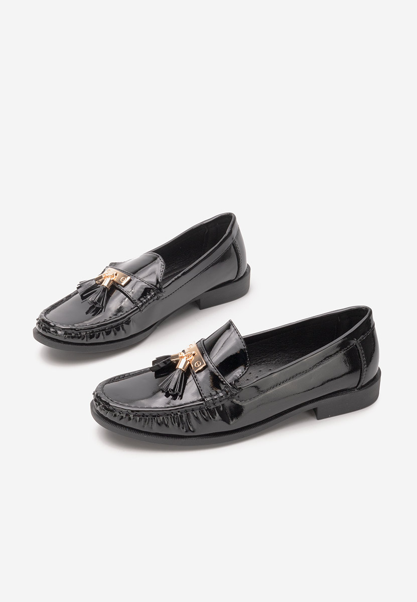 Μοκασίνια γυναικεια Dallas μαύρα
