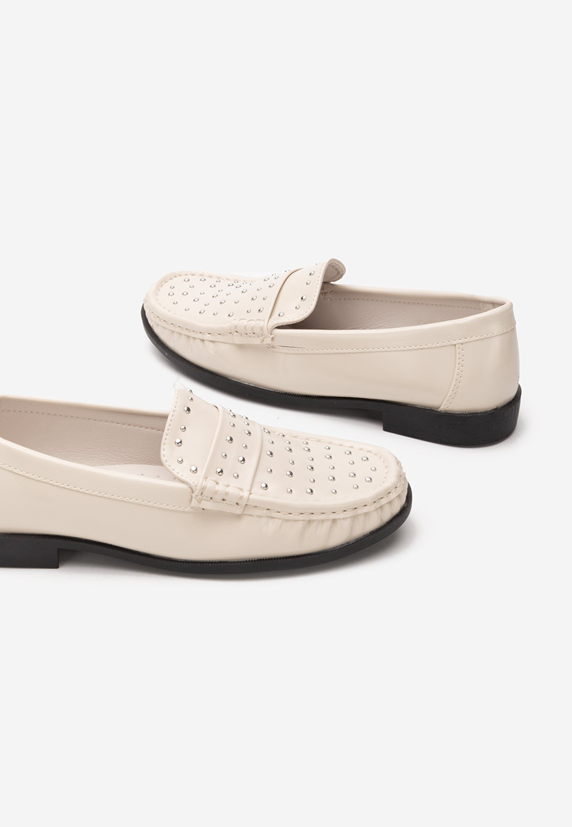 Μοκασίνια γυναικεια Preston μπεζ