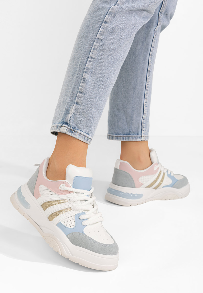 Sneakers με πλατφόρμα Marline μπλε