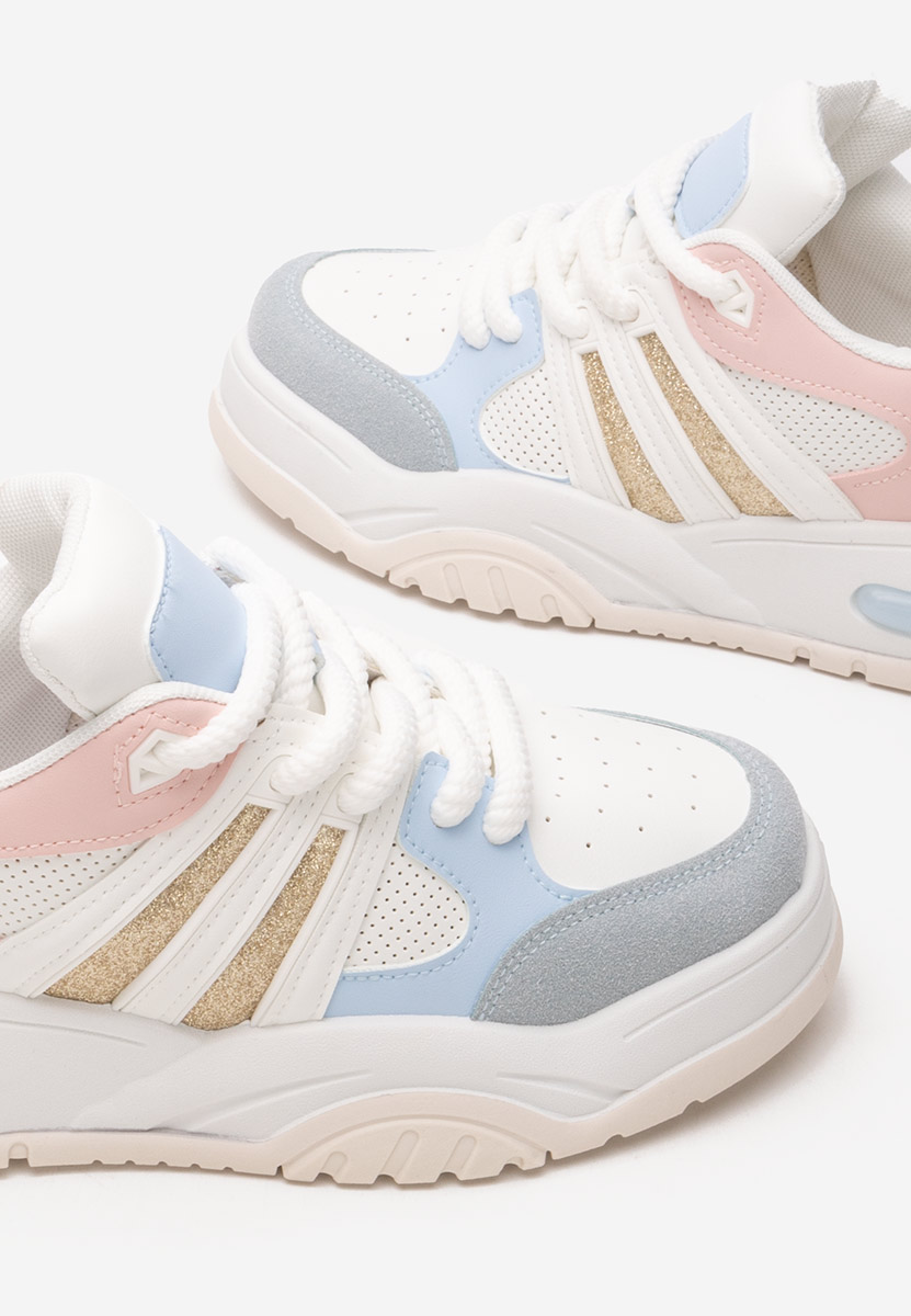 Sneakers με πλατφόρμα Marline μπλε