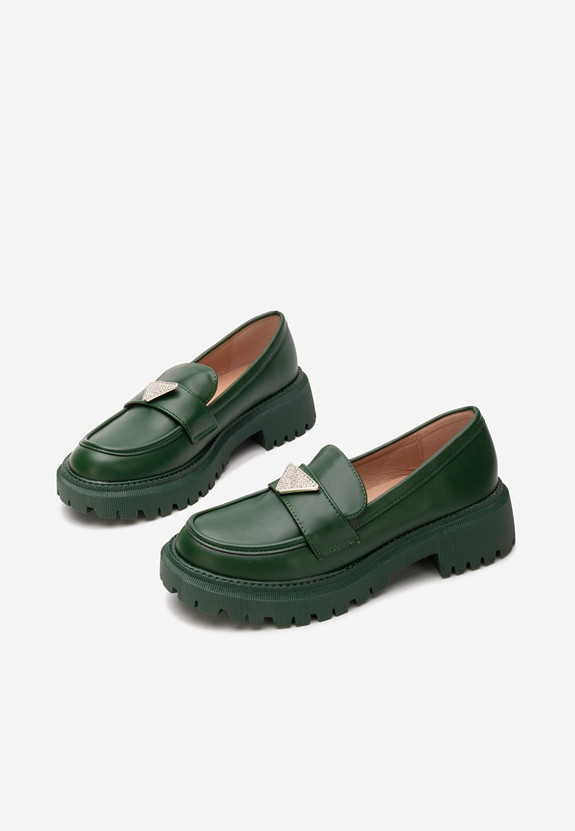 Loafers γυναικεια Amiee πρασινο