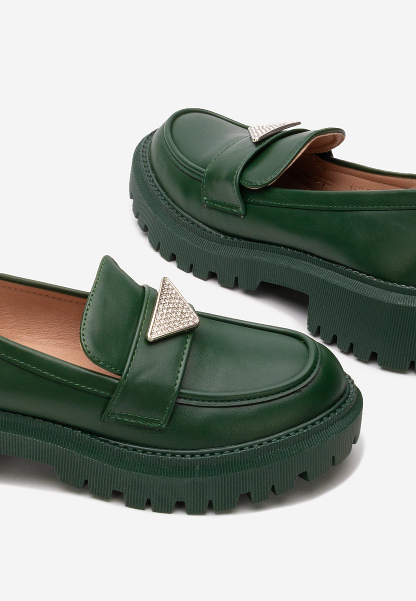 Loafers γυναικεια Amiee πρασινο