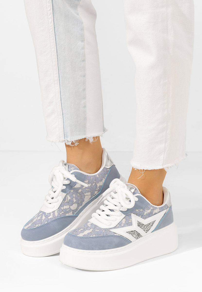 Sneakers με πλατφόρμα Dayla μπλε