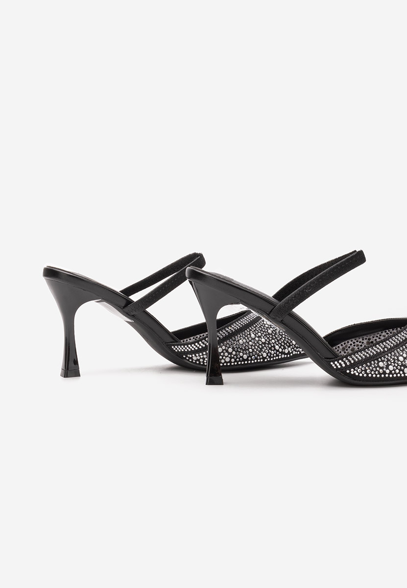 Γόβες στιλέτο Rosalya μαύρα