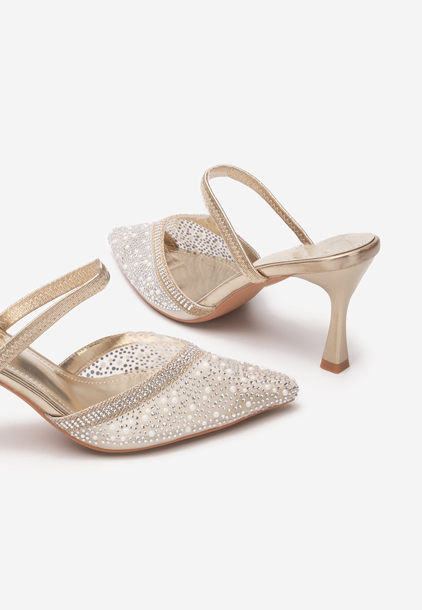 Γόβες στιλέτο Rosalya χρυσο