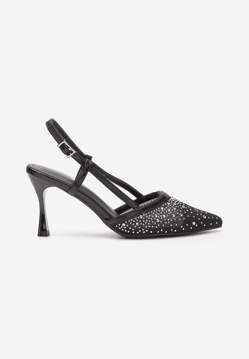 Γόβες στιλέτο Angelas μαύρα