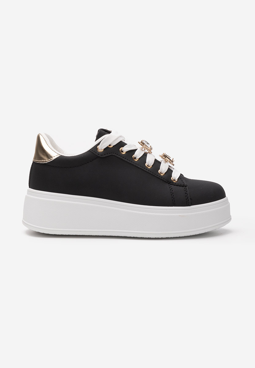 Sneakers με πλατφόρμα Ralia μαύραi