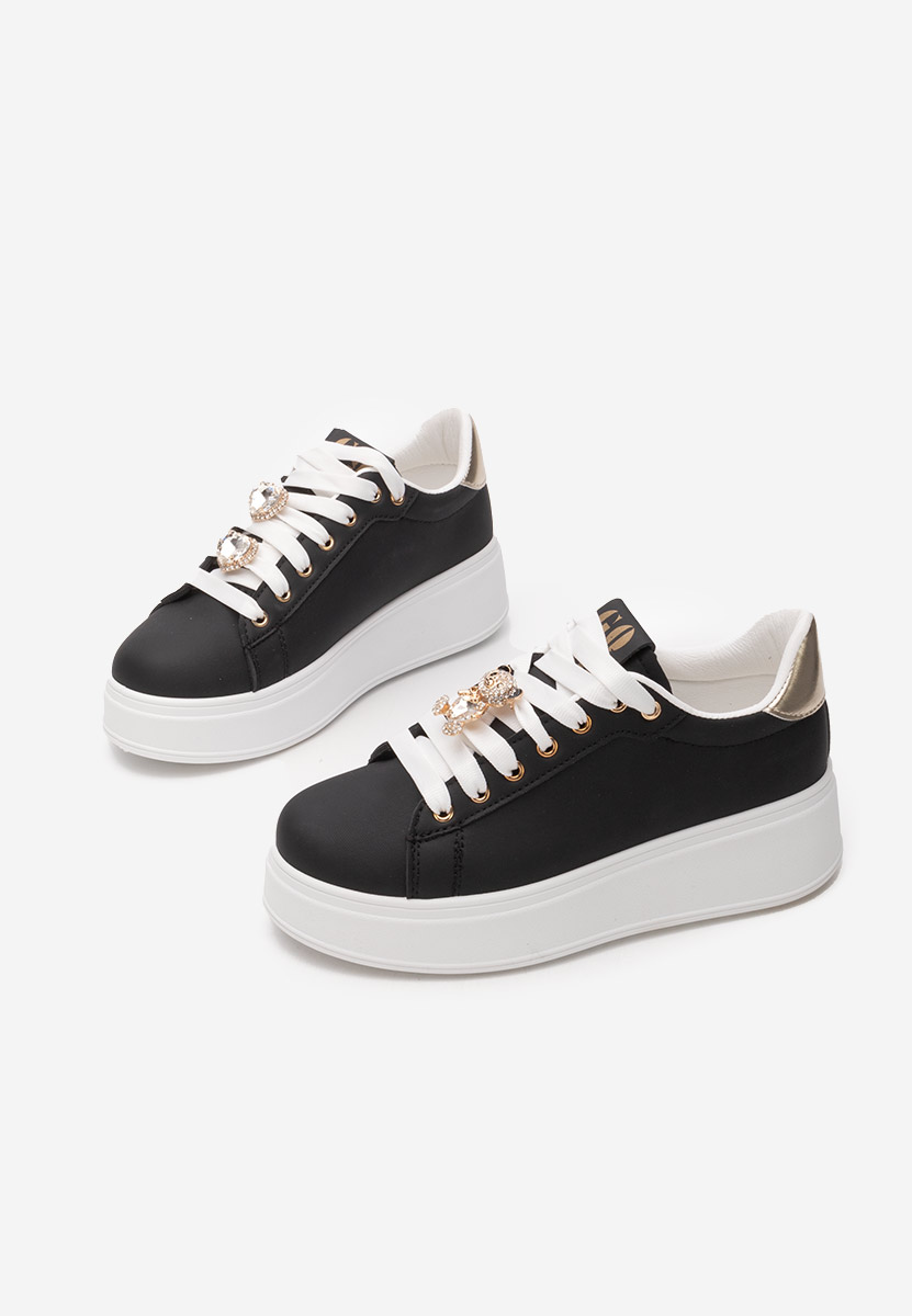 Sneakers με πλατφόρμα Ralia μαύραi