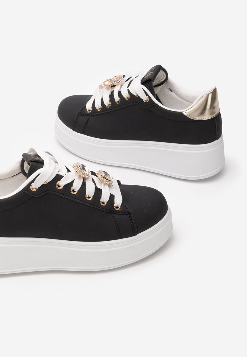 Sneakers με πλατφόρμα Ralia μαύραi