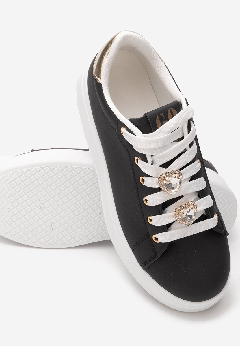 Sneakers με πλατφόρμα Ralia μαύραi