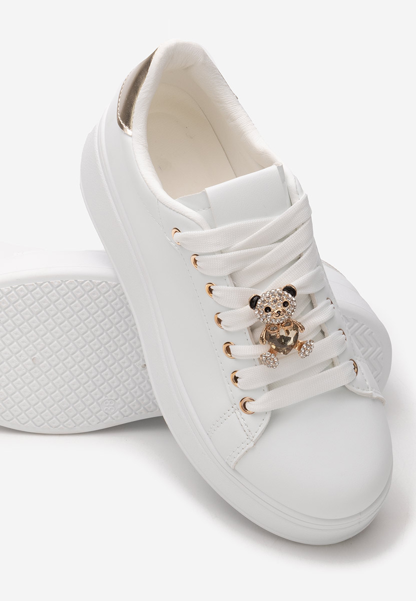 Sneakers με πλατφόρμα Ralia λευκά