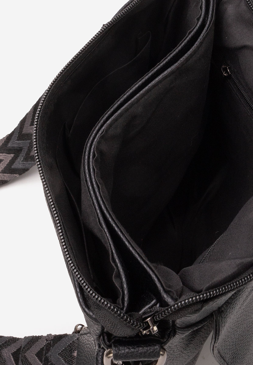 Τσάντα ωμου Hermelinda Μαύρα